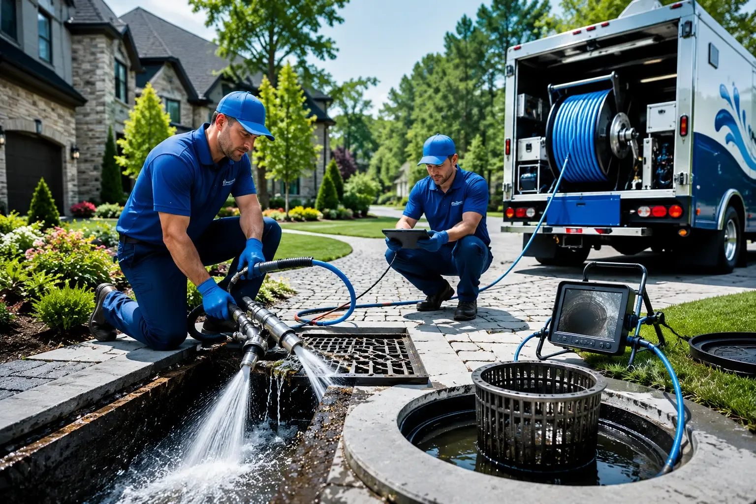 Local outdoor drain cleaning professionals in Marienthal, KS